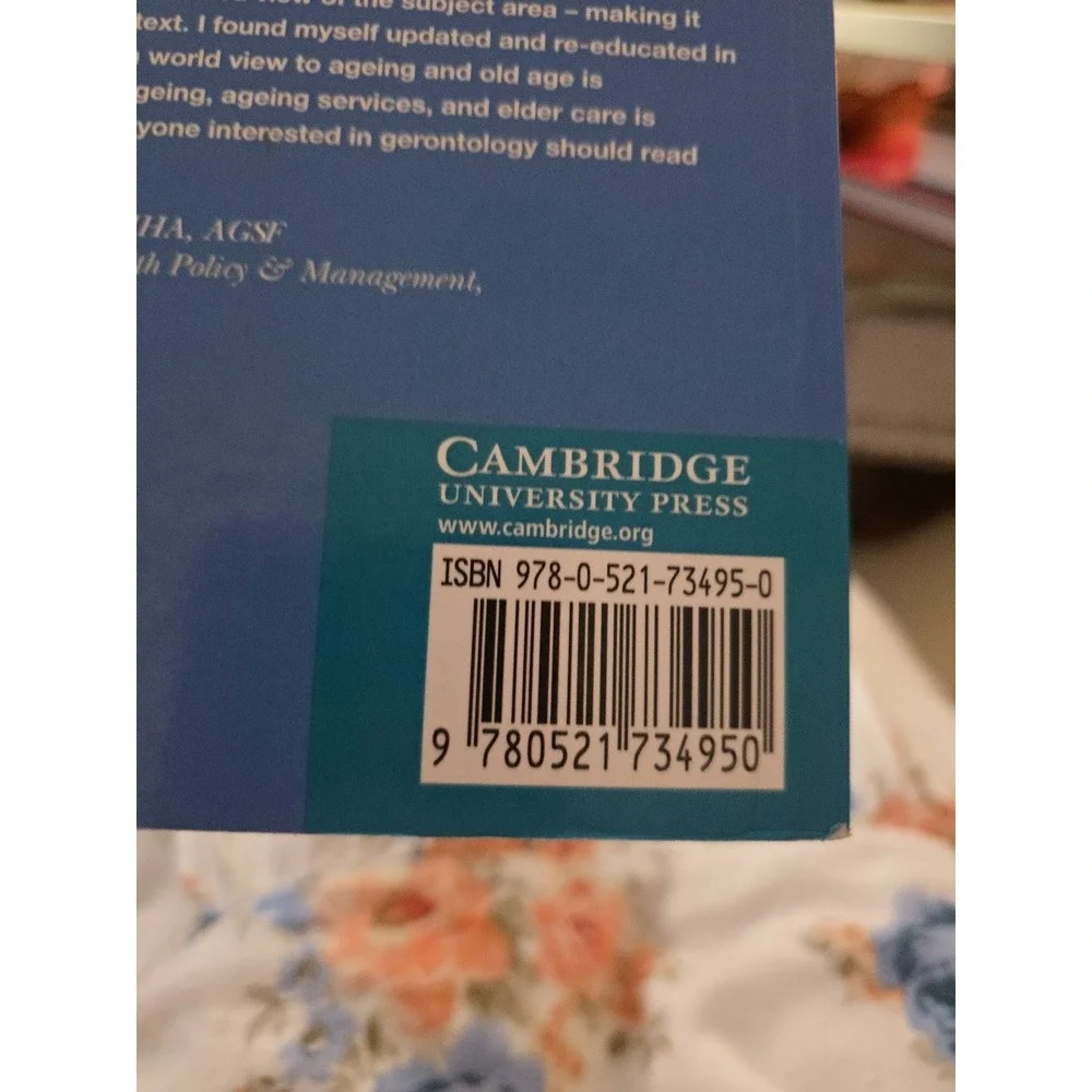 An Introduction to Gerontology Edited By Ian Stuart-Hamilton‎